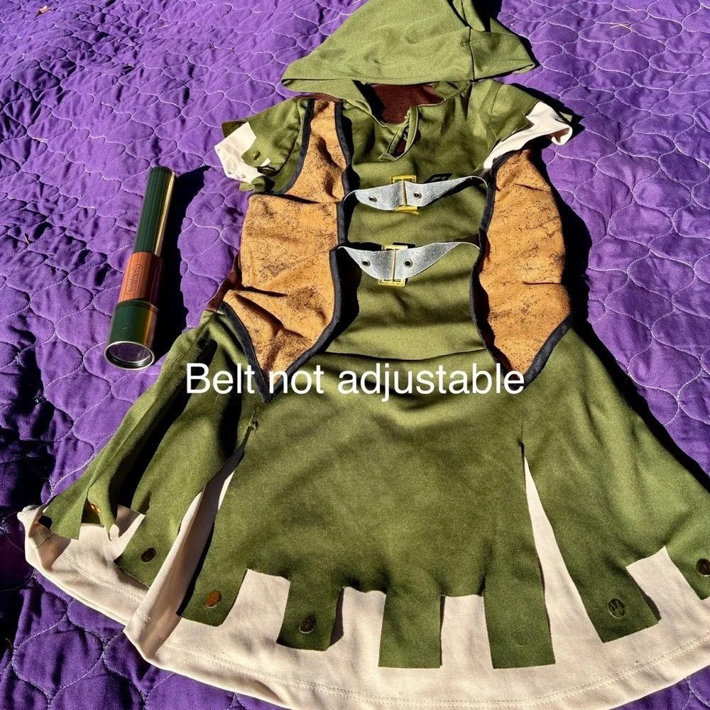 Ranger Explorer Costume Boy Girl Viking Pirate Peter Hood 4 5 6 Hood Halloween